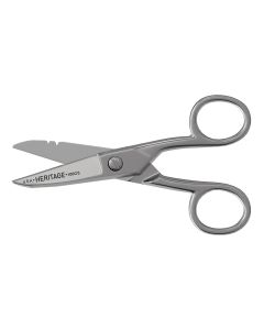 KLE100CS image(0) - Klein Tools Serrated Electrician Scissors with Stripping