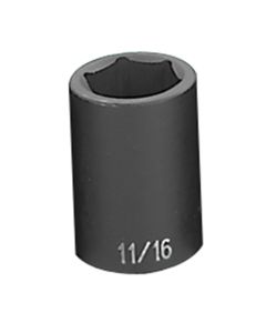 GRE2022R image(1) - Grey Pneumatic 1/2" Drive x 11/16" Standard Socket