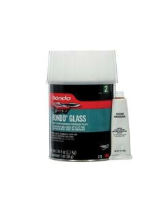 DYN272 image(0) - Dynatron Bondo 00272 Glass Reinforced Filler, 1 qt Can, Green, Paste