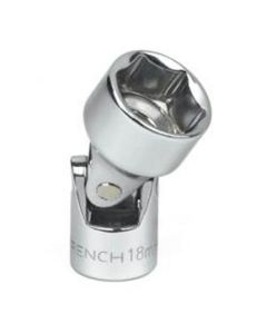 KDT80258 image(1) - GearWrench 1/4 Inch Drive 6 Point Metric Flex Socket 12mm