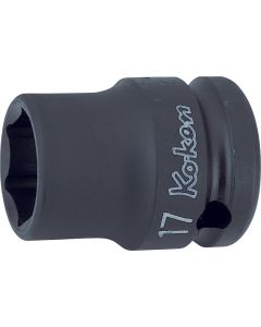 KKN14401M-14 image(0) - Ko-ken USA 14401M-14 1/2 Sq. Dr. Socket 14mm 6 point Length 38mm Thin walled