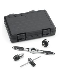 KDT3880 image(0) - GearWrench 5 Piece Ratcheting Tap and Die Drive Accessory Set
