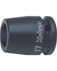 KKN14400M-29 image(0) - Ko-ken USA 14400M-29 1/2 Sq. Dr. Socket 29mm 6 point Length 42mm