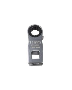 K Tool International Ratcheting Crowfoot Wrench 11mm 3/8 Inch Drive