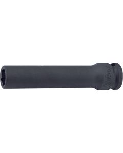 Ko-ken USA 13301M-19 3/8 Sq. Dr. Socket 19mm 6 point Length 80mm Thin walled