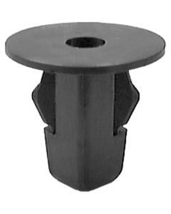 AVC20440 image(0) - AUVECO 20440 Hood and Fender Screw Grommet, M5.5 Screw x 20 mm Dia Head x 18 mm L Stem x 9 mm Hole, Nylon, Black