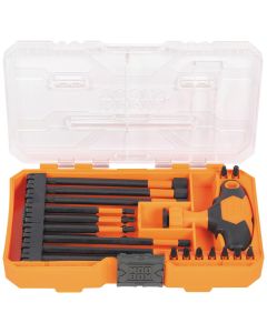 KLE33806 image(0) - Klein Tools ProFlex Impact Driver Bit and Socket Set, SAE, 43-Piece