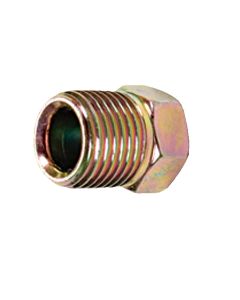S.U.R.&R. 7/16 Inch-24 Inverted Flare Nut - 100 Pack