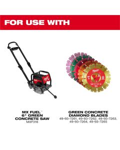Milwaukee Tool 6" Skid Plate For Green Concrete Saws