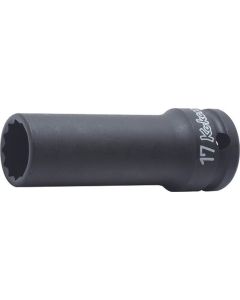 KKN14305M-36 image(0) - Ko-ken USA 14305M-36 1/2 Sq. Dr. Socket 36mm 12 point Length 85mm