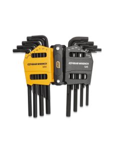 KDT83504 image(2) - GearWrench 26 Piece Long Arm SAE/Metric Hex Key Set