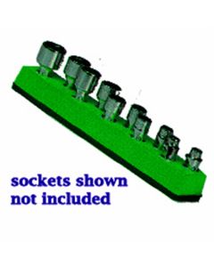 Mechanic's Time Savers SOC HOL 1/4U MAG GREEN NEON