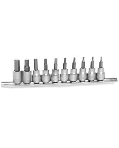 Wilmar Corp. / Performance Tool 10 Piece 3/8" Drive SAE Hex Bit Socket Set