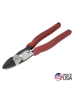 KLE2005N image(0) - Klein Tools Forged Steel Wire Crimper, Cutter, Stripper