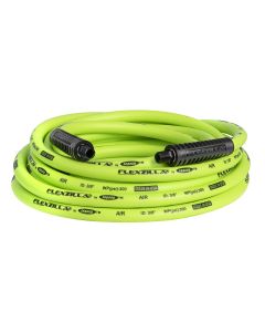 Legacy Manufacturing Flexzilla Air Hose, 3/8" x 25', 1/4" MNPT Fittings