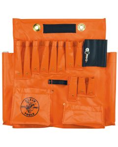 Klein Tools Tool Bag, Vinyl Equipment Bag, Black, Large