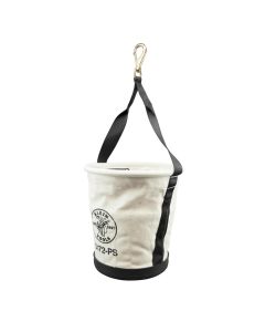 KLE5172PS image(0) - Klein Tools Heavy-Duty Tapered Wall Bucket 15 Pocket
