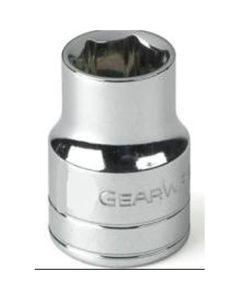 KDT80355 image(1) - GearWrench 3/8 Inch Drive 6 Point Standard SAE Socket 9/16 Inch