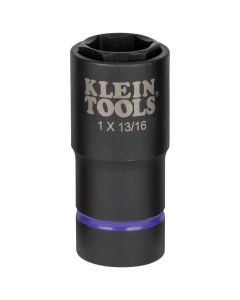 KLE66062 image(0) - Klein Tools 2-in-1 Impact Socket, 6-Point, 5/8 and 7/16-Inch