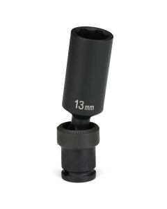 Grey Pneumatic 1/4" Drive x 9mm Deep Universal Socket