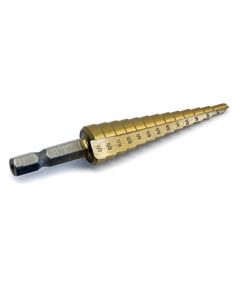 TITAN #1 1/8" - 1/2" STEP DRILL BIT