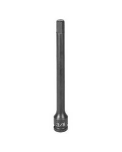 Grey Pneumatic 3/8" Drive x 7mm Hex Driver 6" Length