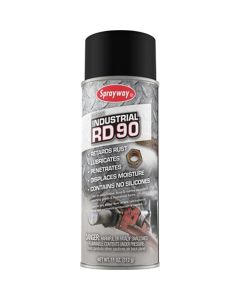 SWI90 image(0) - Sprayway Inc. SW090 Industrial Spray Lubricant, 16 oz Aerosol Can, Gas, Amber