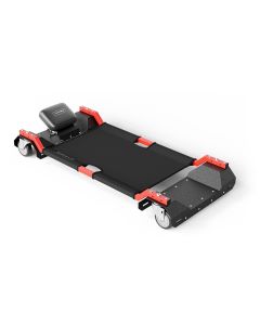 Vyper Industrial 400Lb Capacity Lay Down Automotive Creeper - Red
