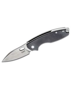 CRK5317 image(2) - CRKT (Columbia River Knife) Pilar III 8Cr13MoV Satin Plain Blade Folding Knife with Frame Lock G10 Handle - Black