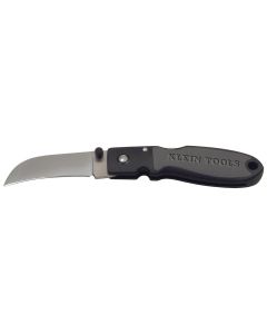KLE44005C image(0) - Klein Tools Hawkbill Lockback Knife with Clip
