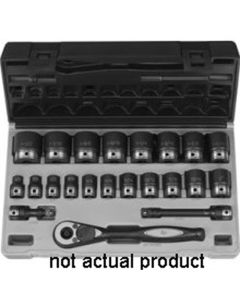 Grey Pneumatic 1/2" Drive x 1-1/16" Standard Duo-Socket - 6 Point