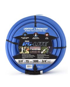 BLBBSAL3475 image(1) - BluBird AG - Lite Rubber Water Hose Assembly 3/4" x 75'