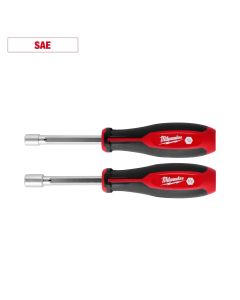 MLW48-22-2442 image(1) - Milwaukee Tool 2pc SAE HollowCore Nut Driver Set