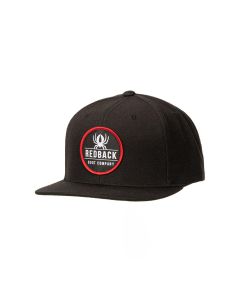 Redback Boots USA Hat Vulcan-Snapback Black