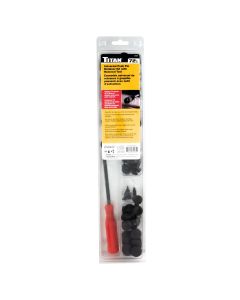TIT85535 image(1) - Titan 72 pc. Car Retainer Push Clips Kit