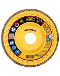 DWTDWA8281CTR image(0) - DEWALT 4-1/2 X 7/8 60G T27 Elite Ceramic Trim Flap