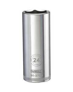 DEWALT 001Pc 12Dr Deep Socket-06Pt-24