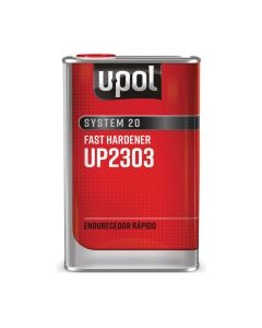 UPO2305 image(0) - U Pol Products SYSTEM 20 UP2305 National Rule Fast Hardener, 2.5 L Tin, Clear, Liquid, Use With: 2K Primers and Clearcoats
