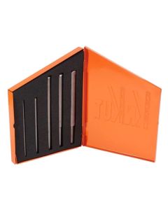 KNK5KK9 image(1) - KnKut KnKut 5 Piece Carbide Tipped Hard Steel Drill Bit Set