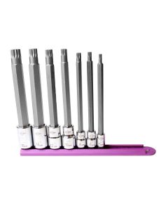 Mayhew Mayhew 7 PC Long Triple Square Insert Socket Bit Set