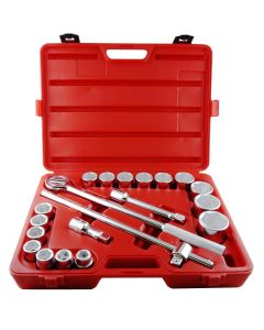 KTI24121 image(1) - K Tool International 20-PIECE 3/4 " DR 6-PT SAE SOCK
