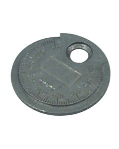 LIS67870 image(1) - Lisle SPARK PLUG GAUGE COIN TYPE .020 TO .100IN.