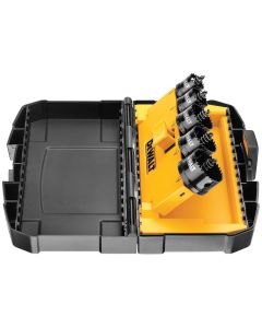 DWTD1800IR5 image(0) - DEWALT Hole Saw Kit, Impact Ready, 5-Piece