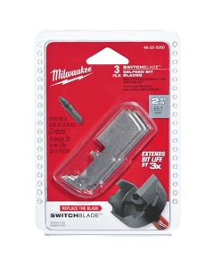 MLW48-25-5550 image(0) - Milwaukee Tool SWITCHBLADE Replacement Blade 2-9/16" - 3 PK