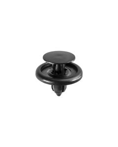 AUVECO 18888 Push-Type with Drive Pin Front Fender Liner Retainer, 20 mm Dia Head x 8 mm L Stem, Nylon, Black
