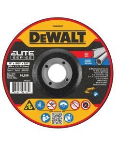 DWTDWA8959F image(0) - DEWALT ELITE SERIES 6 In x .045 in Ceramic Abrasive Chop / Cut-Off Blade with 7/8 in Arbor For Stainless & Mild Steel Cutting (1 Pack)