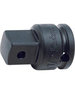 Ko-ken USA 13344A 3/8 Sq. Dr. Adaptor 1/2 Square Length 32.5mm Hole type
