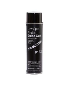 Transtar Autobody Products 9183 Low Spot Finder Guide Coat Aerosol Can - 16 oz Net Weight - Black
