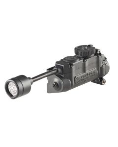 STL14311 image(0) - Streamlight Sidewinder Stalk - Includes Helmet Clip (Attached to Light), Arc Rail Assy, Arc Rail Mount, (1) CR123A & "AA" Alkaline Battery - Mailer - Black