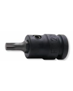 KKN14134X-98-M14 image(0) - Ko-ken USA 14134X.98-M14 1/2 Sq. Dr. Bit Socket XZN M14 Triple Square Length 98mm